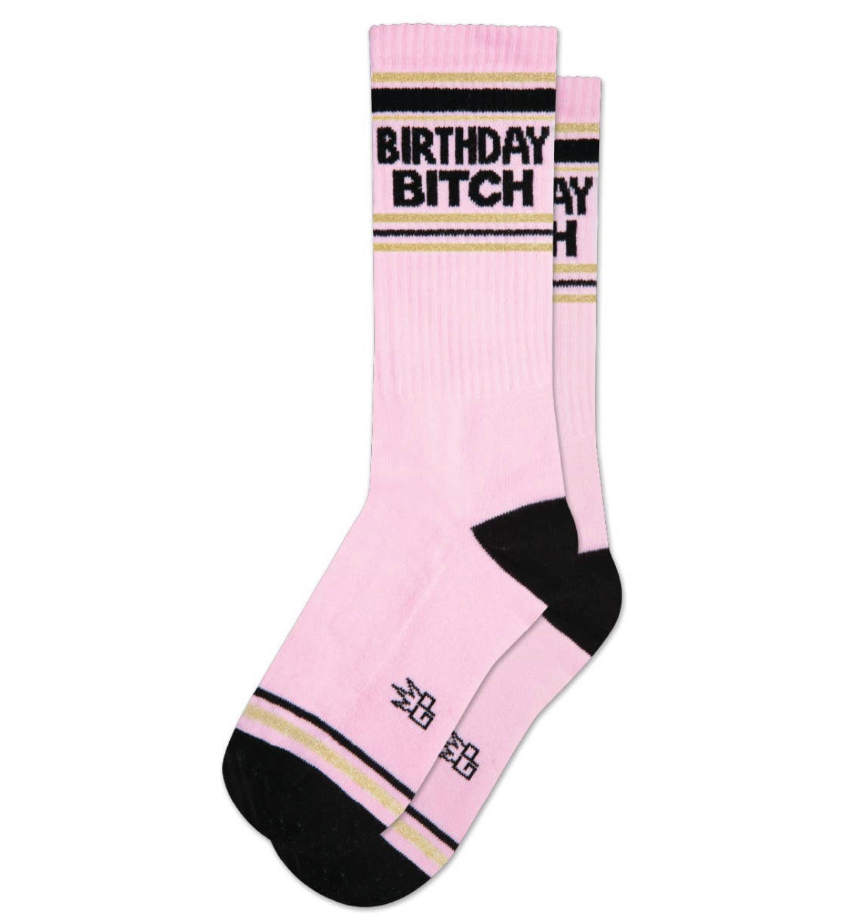 Birthday Bitch Gym Crew Socks