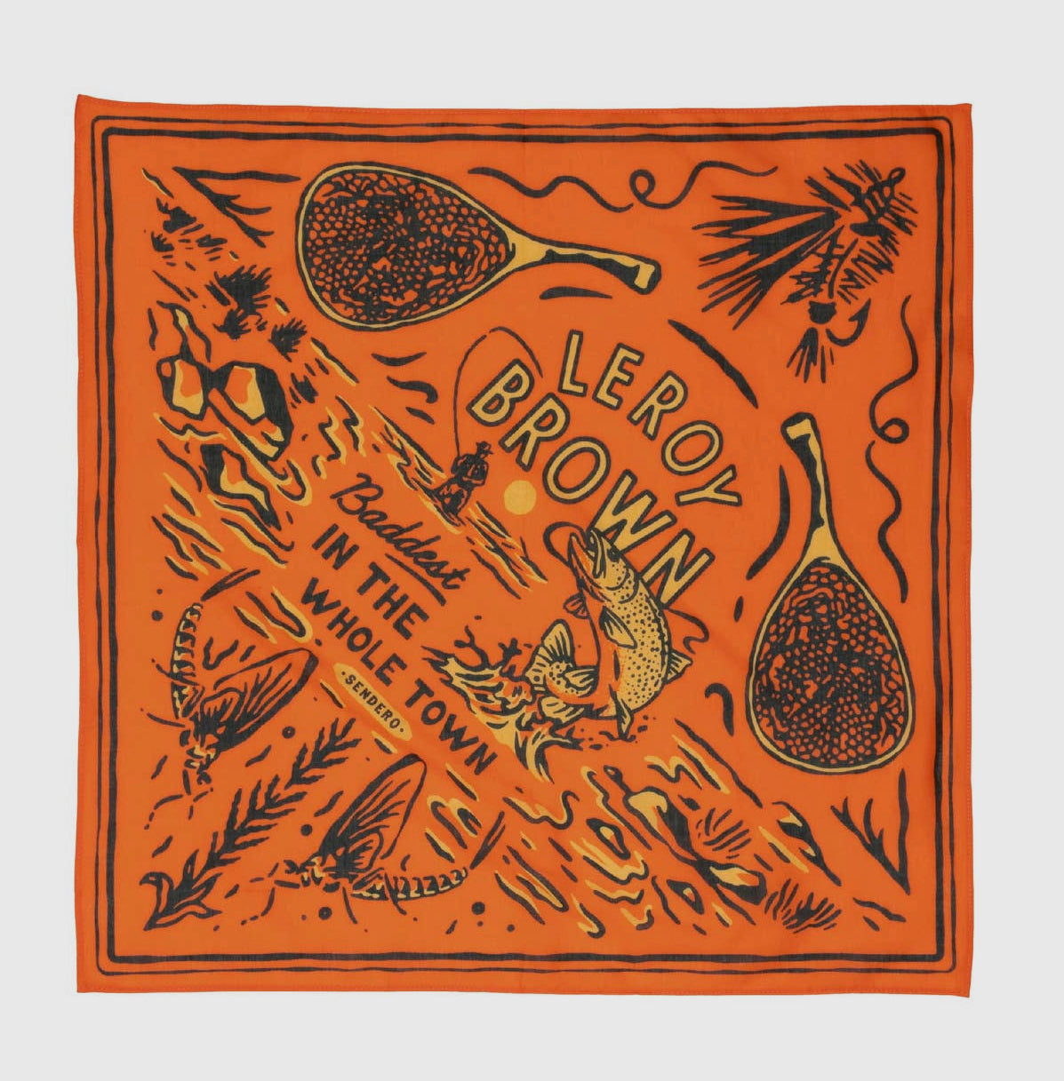 Leroy Brown Trout Bandana
