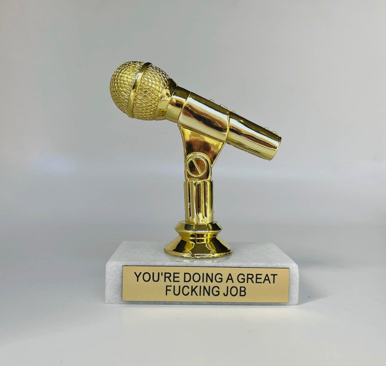 You're Doing A Great Fucking Job Trophy