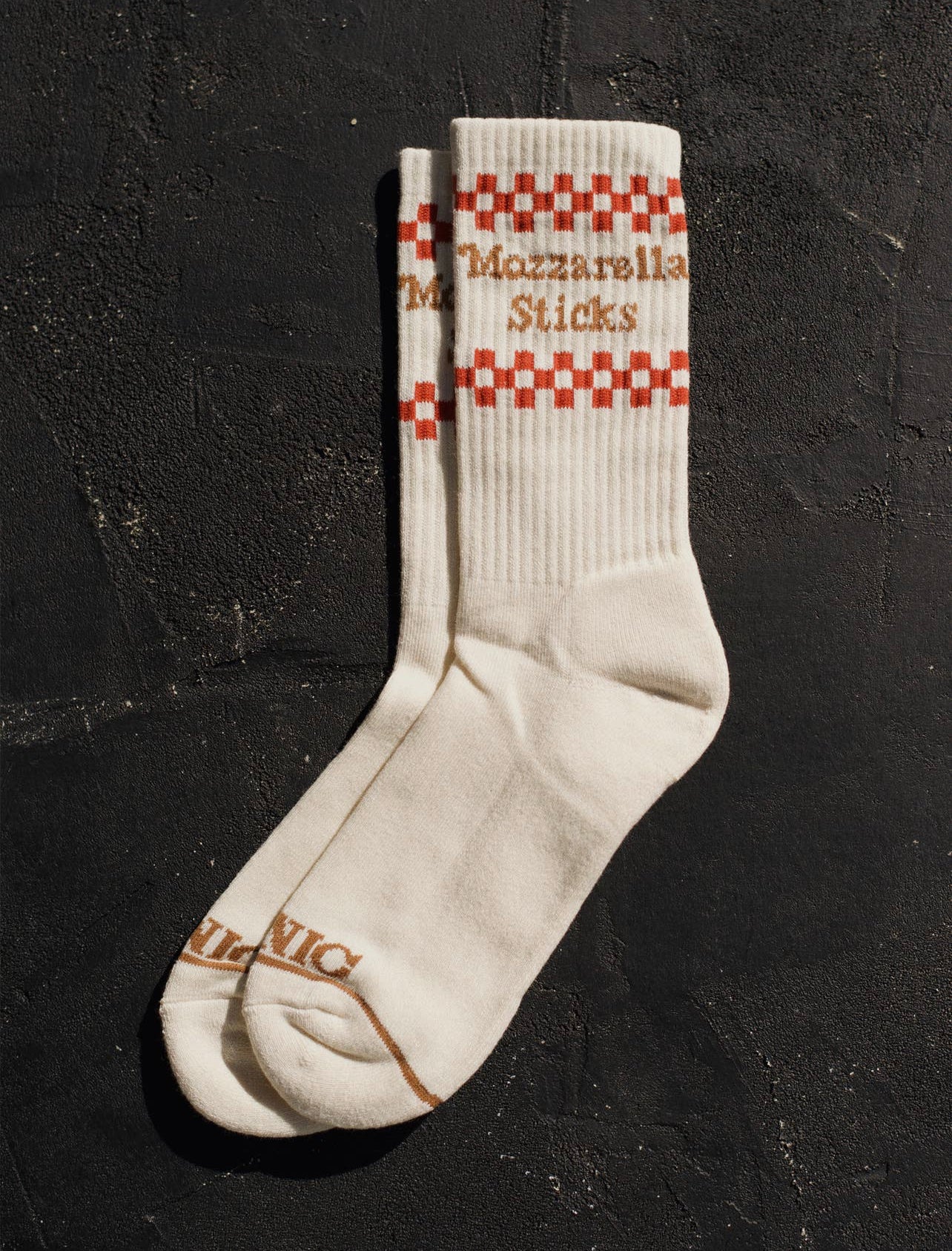 Mozzarella Sticks Crew Socks
