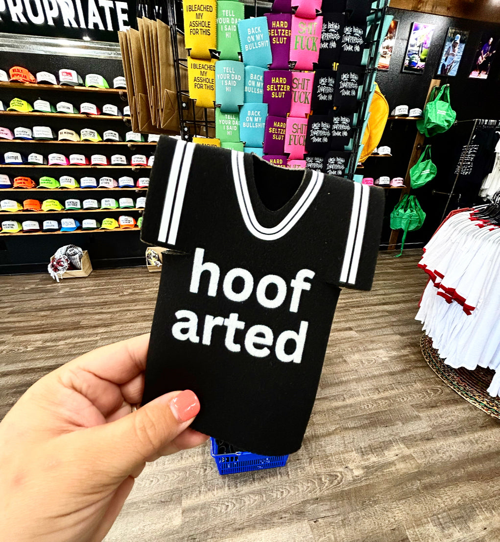 Hoof Arted Koozie