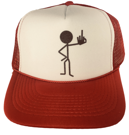 Middle Finger Trucker Hat