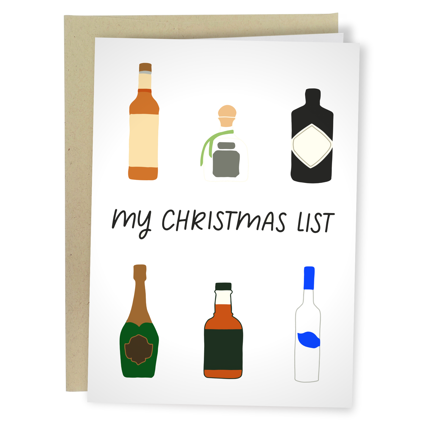 My Christmas List Card