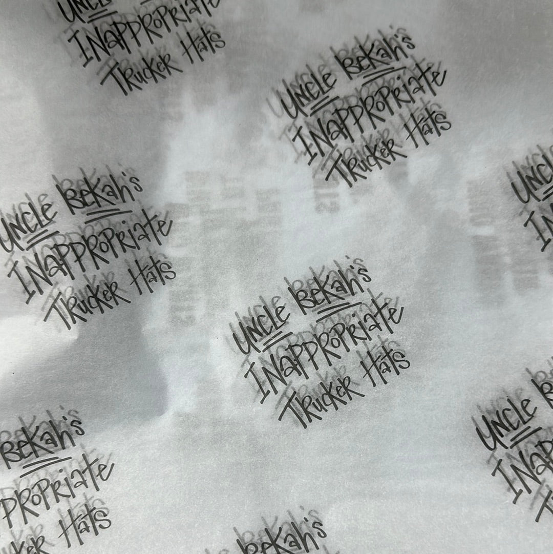 Inappropriate Tissue Paper