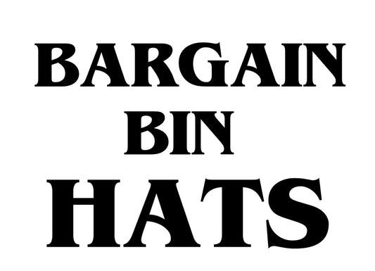 20 Bargain Bin Hats SALE