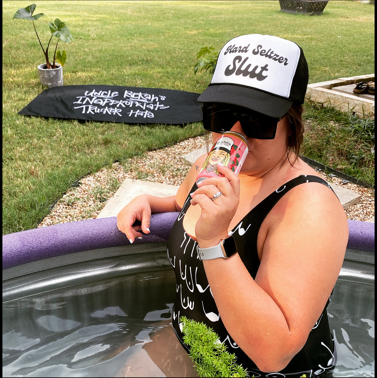 Hard Seltzer Slut Trucker Hat