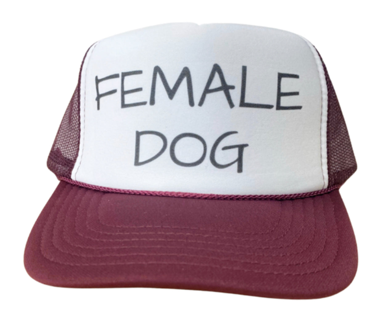 Female Dog Trucker Hat
