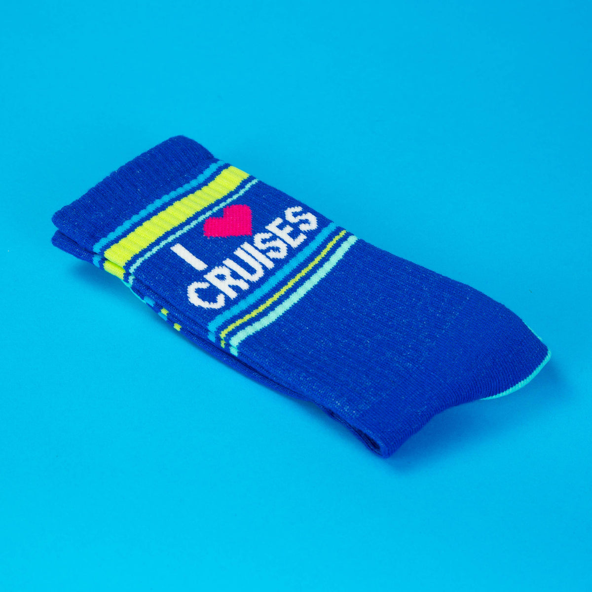 I ❤️ Cruises Gym Crew Socks