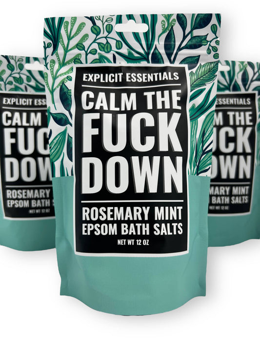 Calm The Fuck Down Bath Salts 12oz Bag