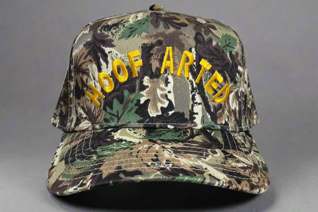 Hoof Arted Embroidered Hat