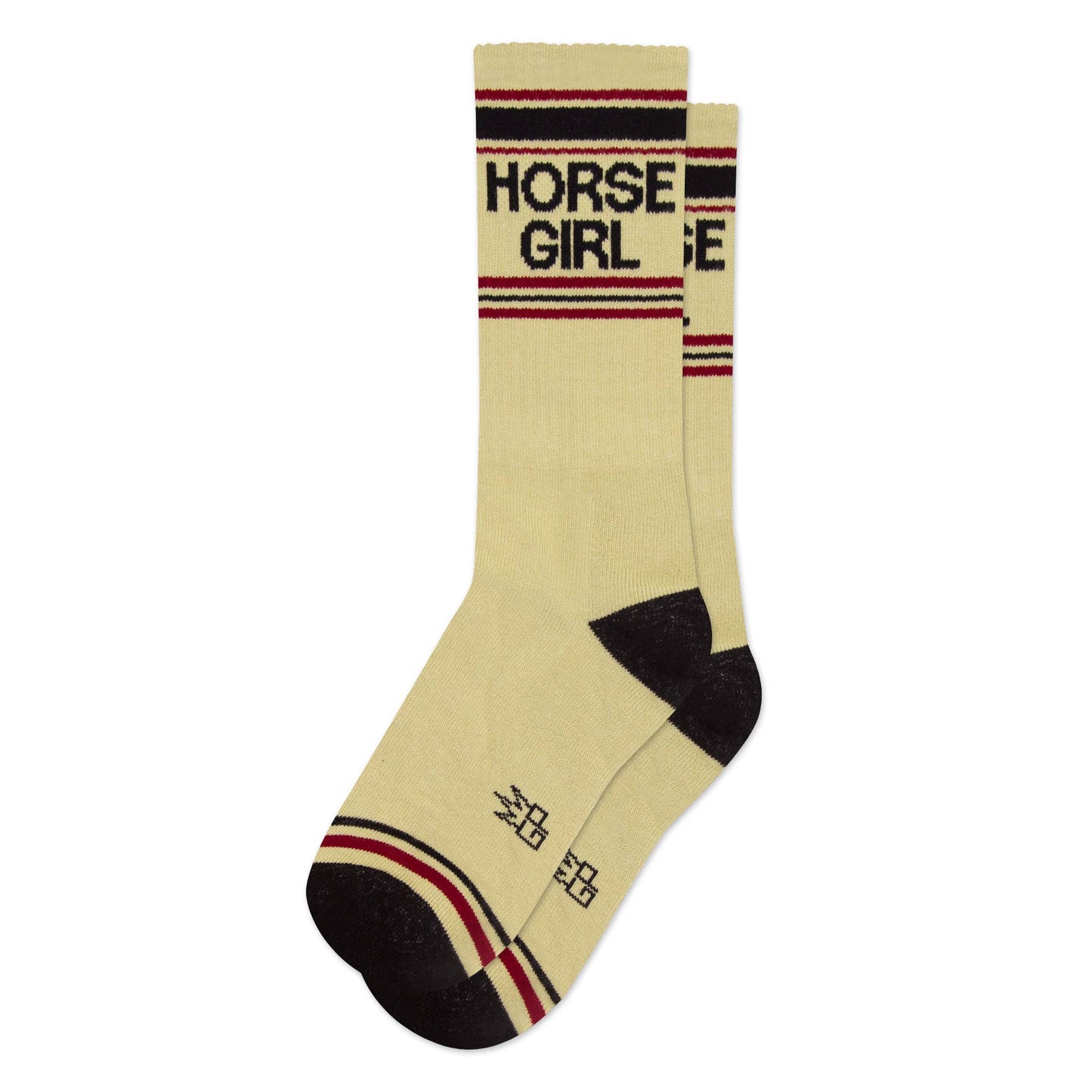Horse Girl Gym Crew Socks