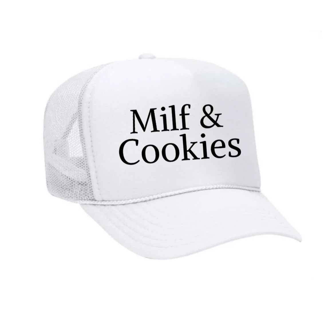 Milf & Cookies Trucker Hat