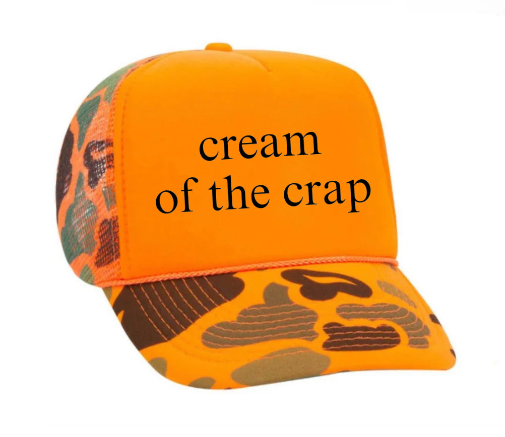 Cream Of The Crap Trucker Hat