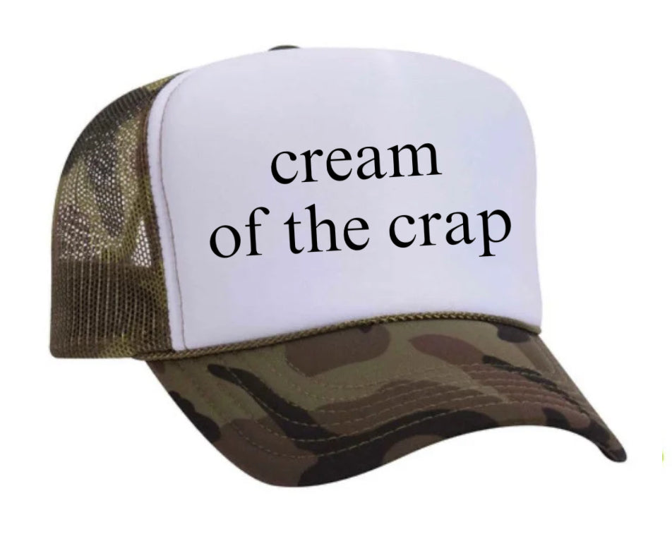 Cream Of The Crap Trucker Hat