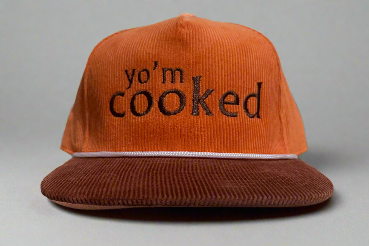 Yo'm cooked Embroidered Hat
