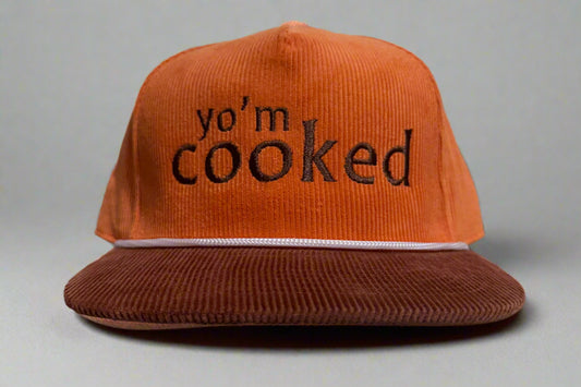 Yo'm cooked Embroidered Hat