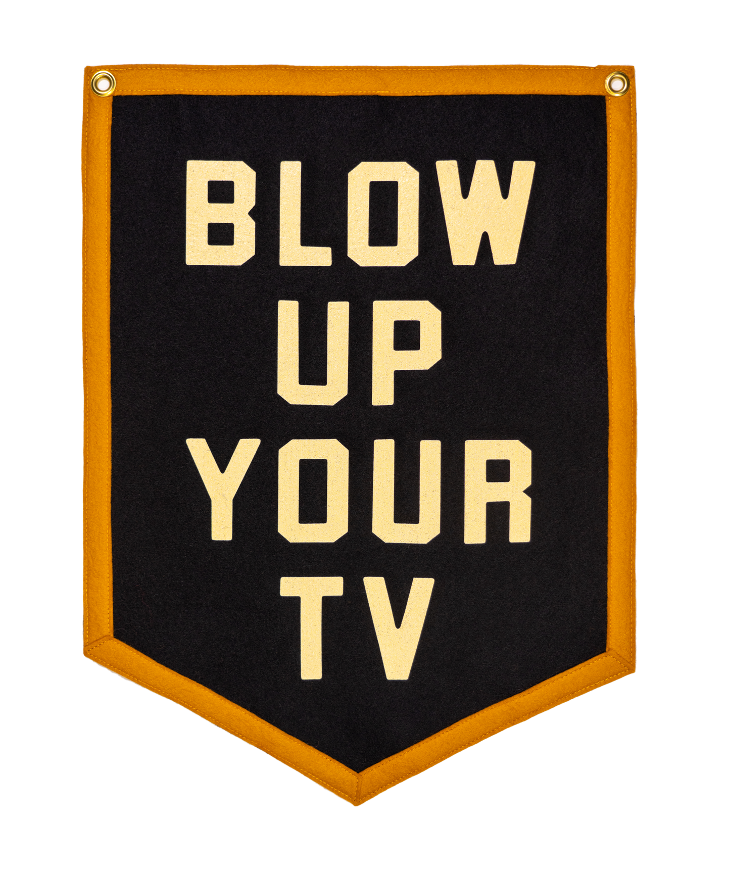 Blow Up Your TV Camp Flag • John Prine x Oxford Pennant