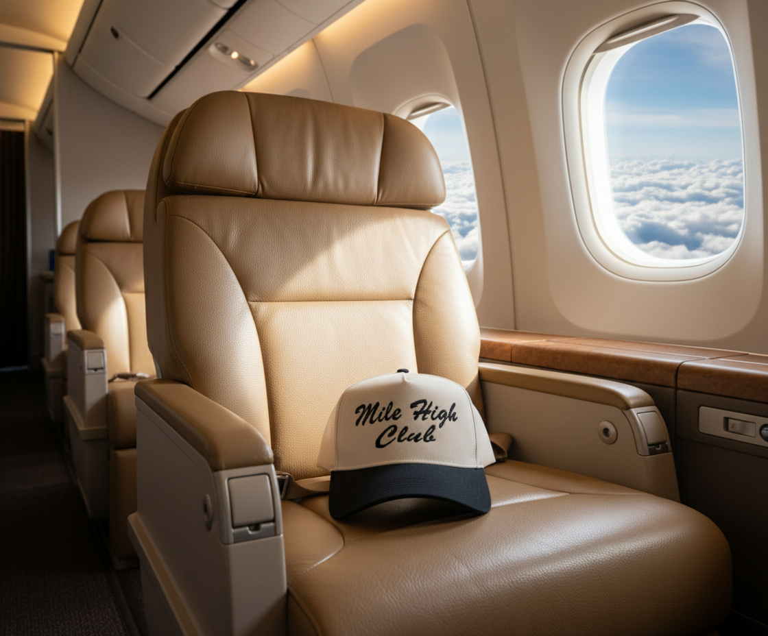 Mile High Club Embroidered Hat
