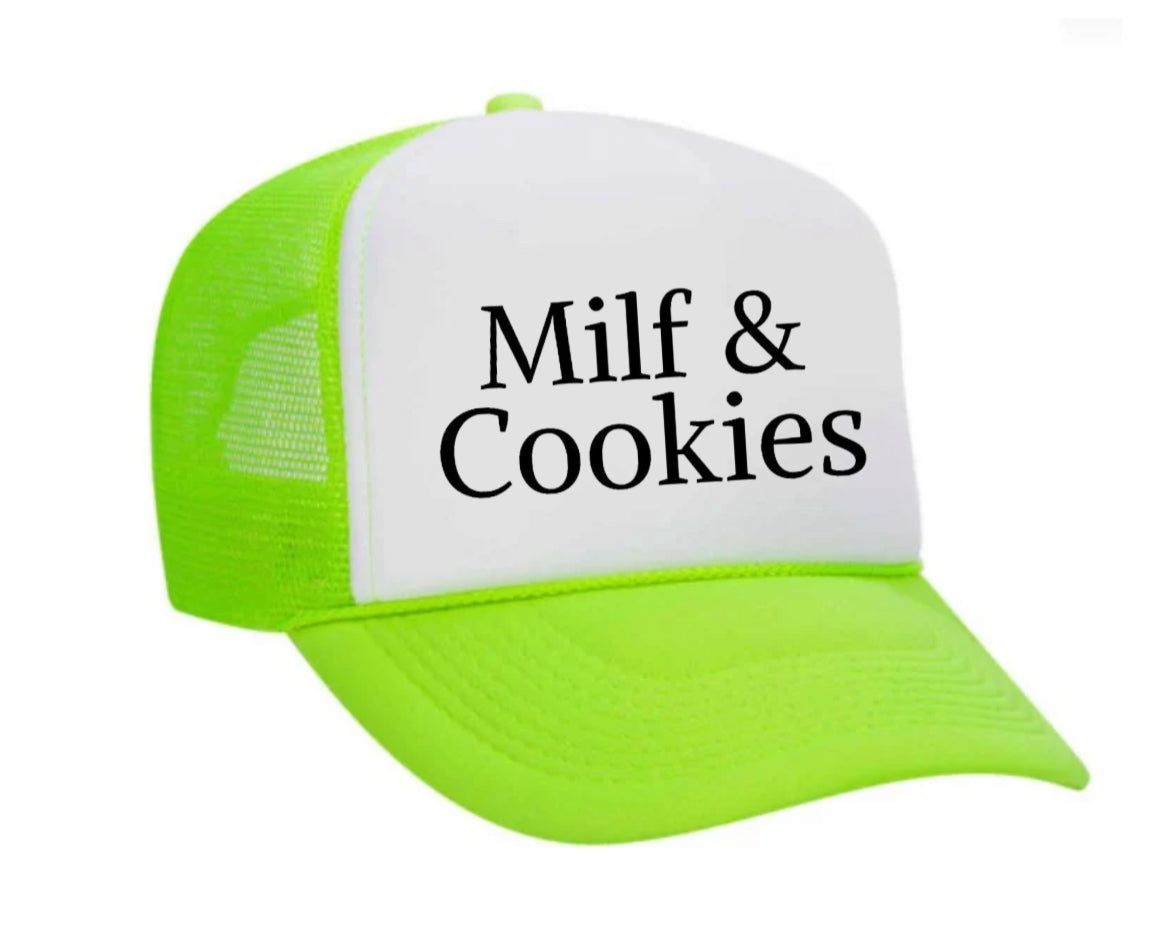 Milf & Cookies Trucker Hat