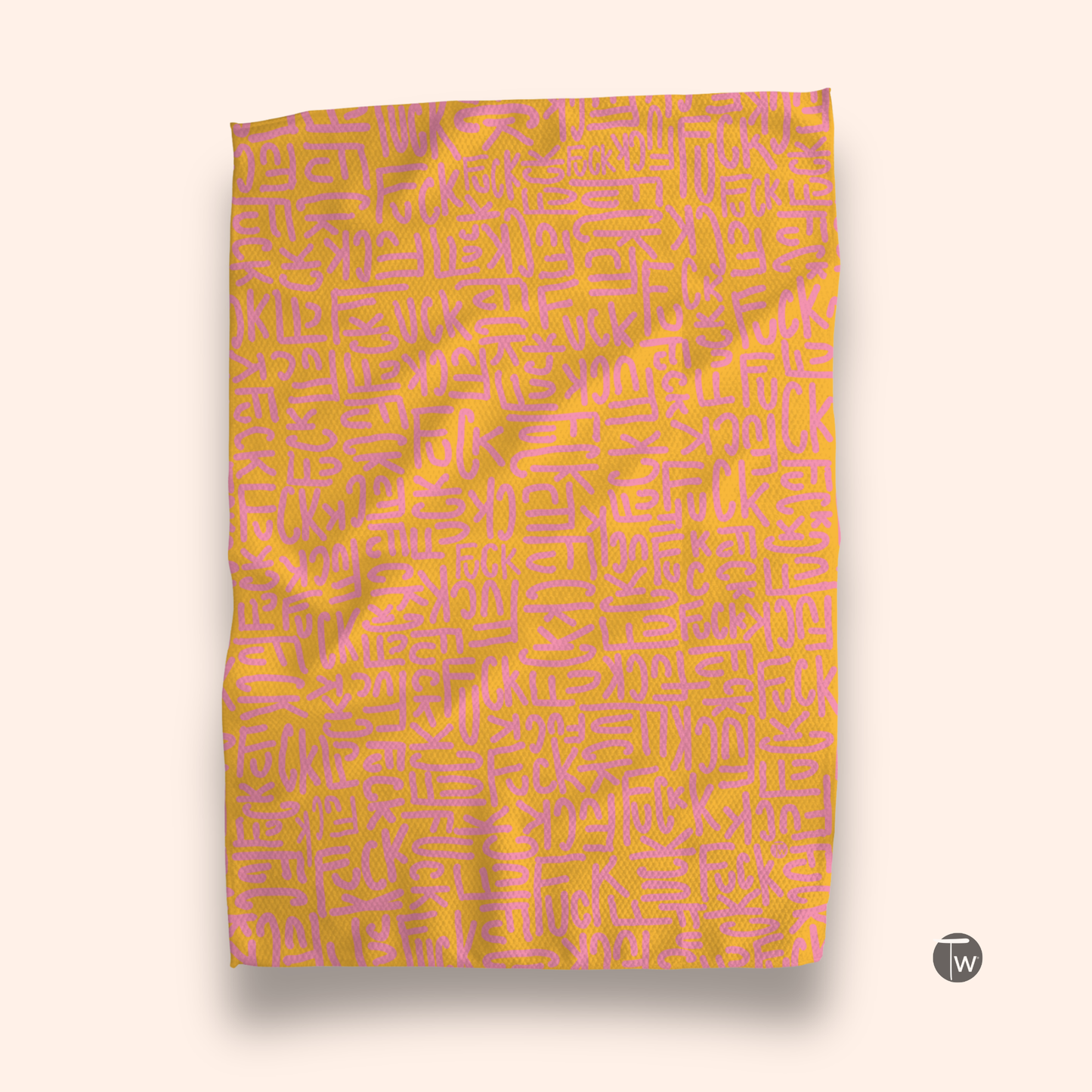 Psychedelic Graffiti Kitchen Towel