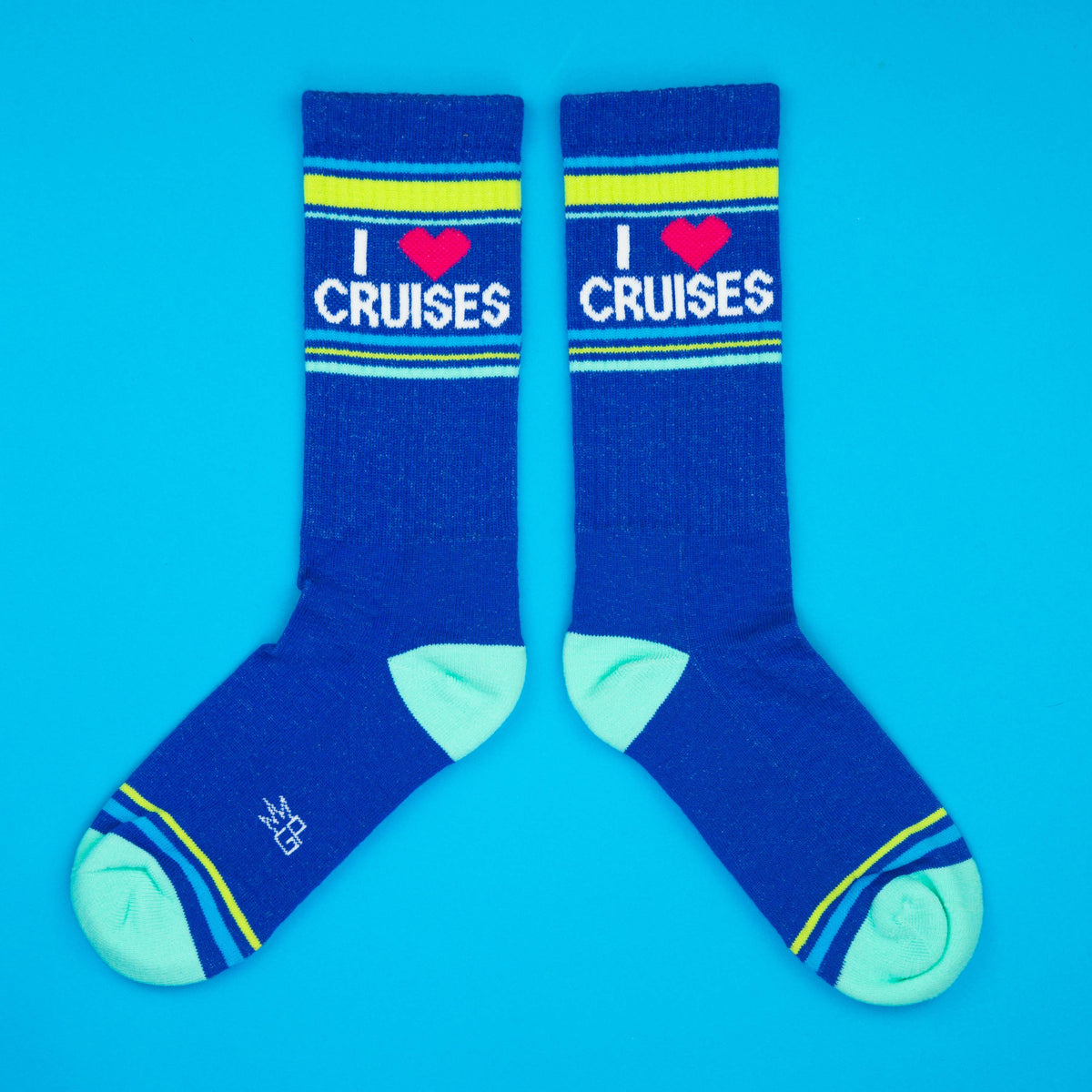 I ❤️ Cruises Gym Crew Socks