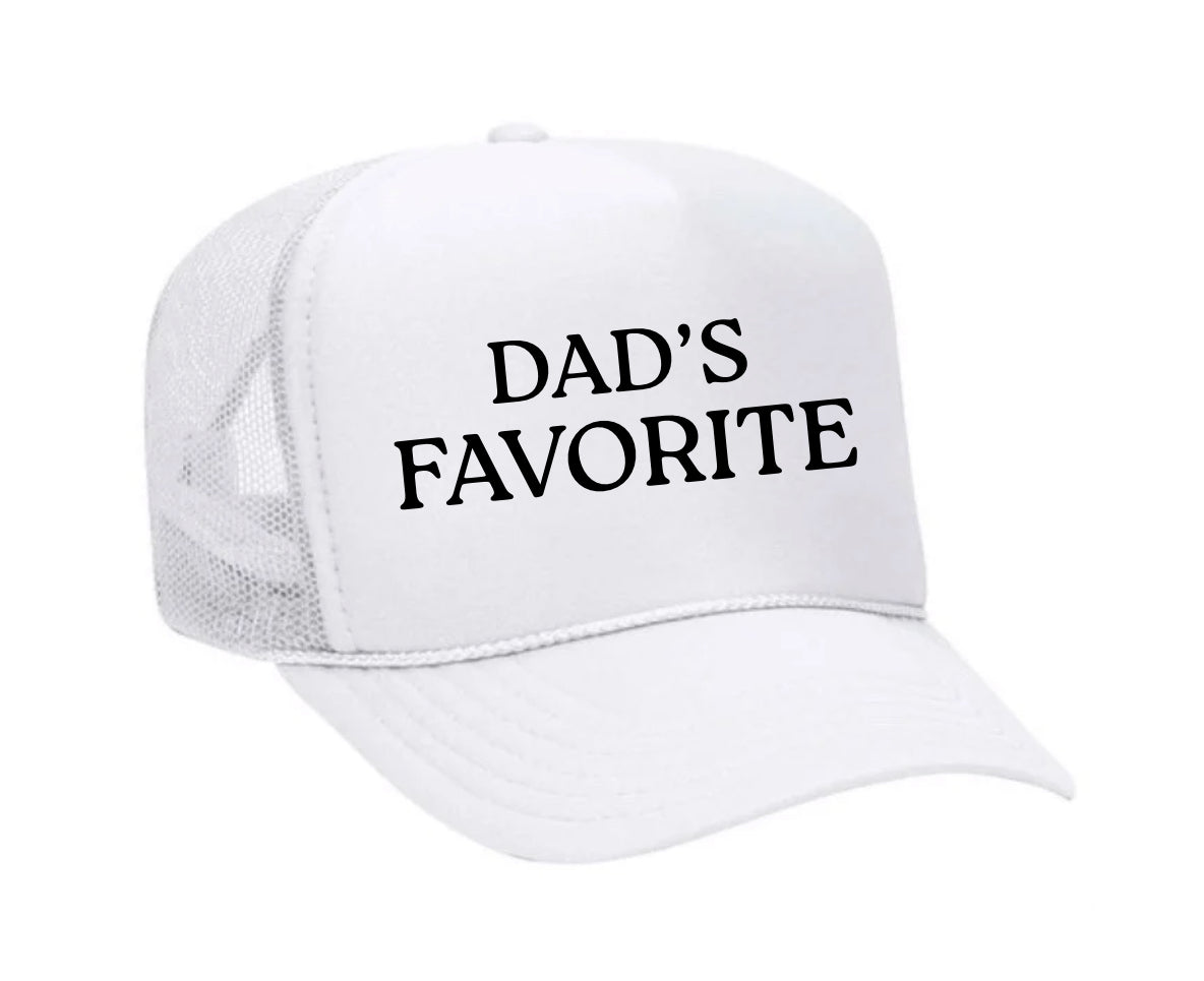 Dad’s Favorite Trucker Hat