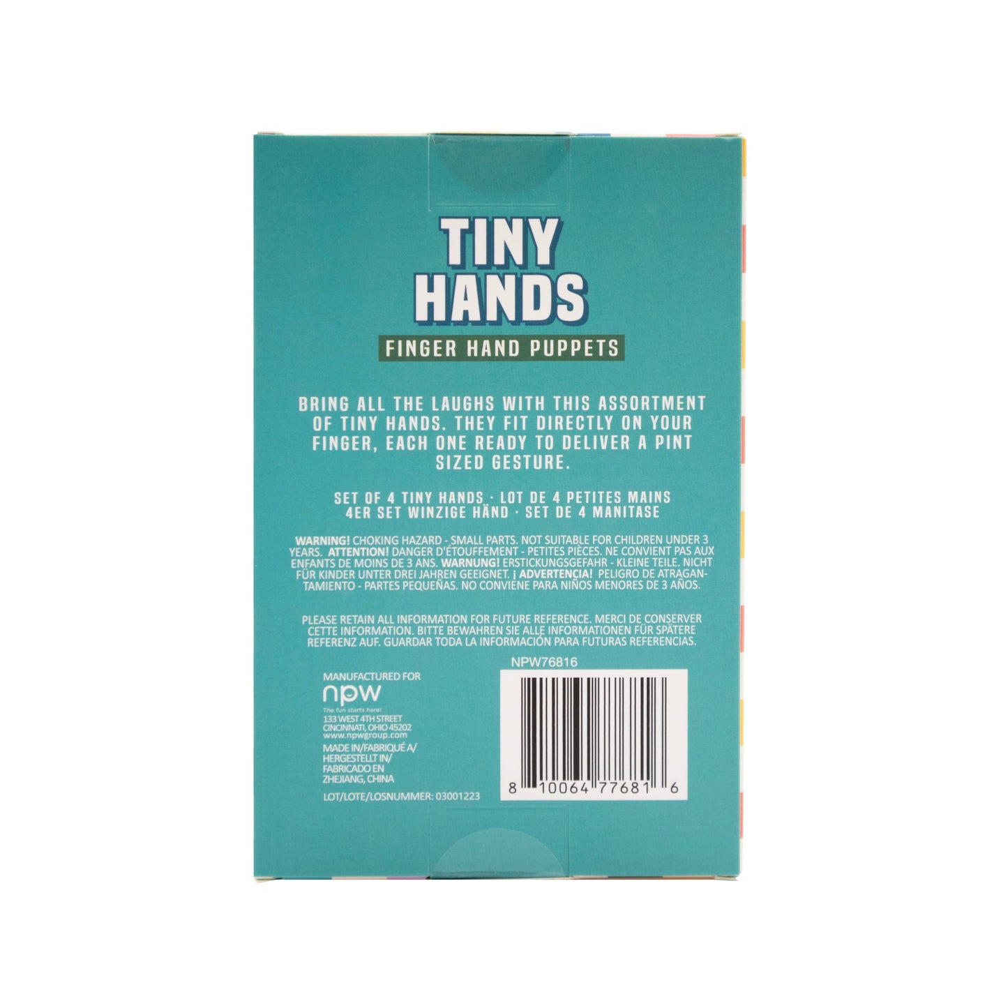 Tiny Hands Assorted-4 Pack