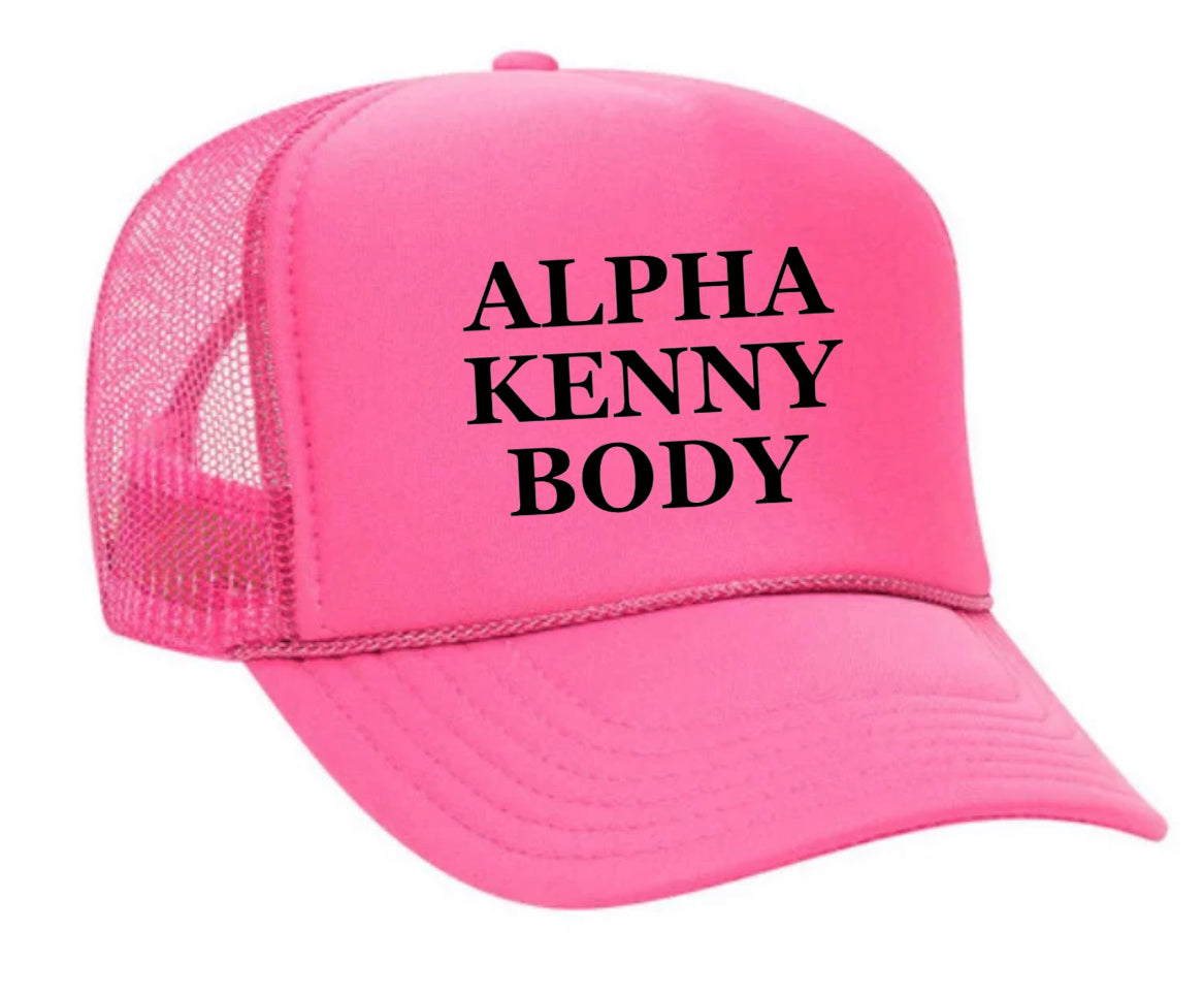 Alpha Kenny Body Trucker Hat