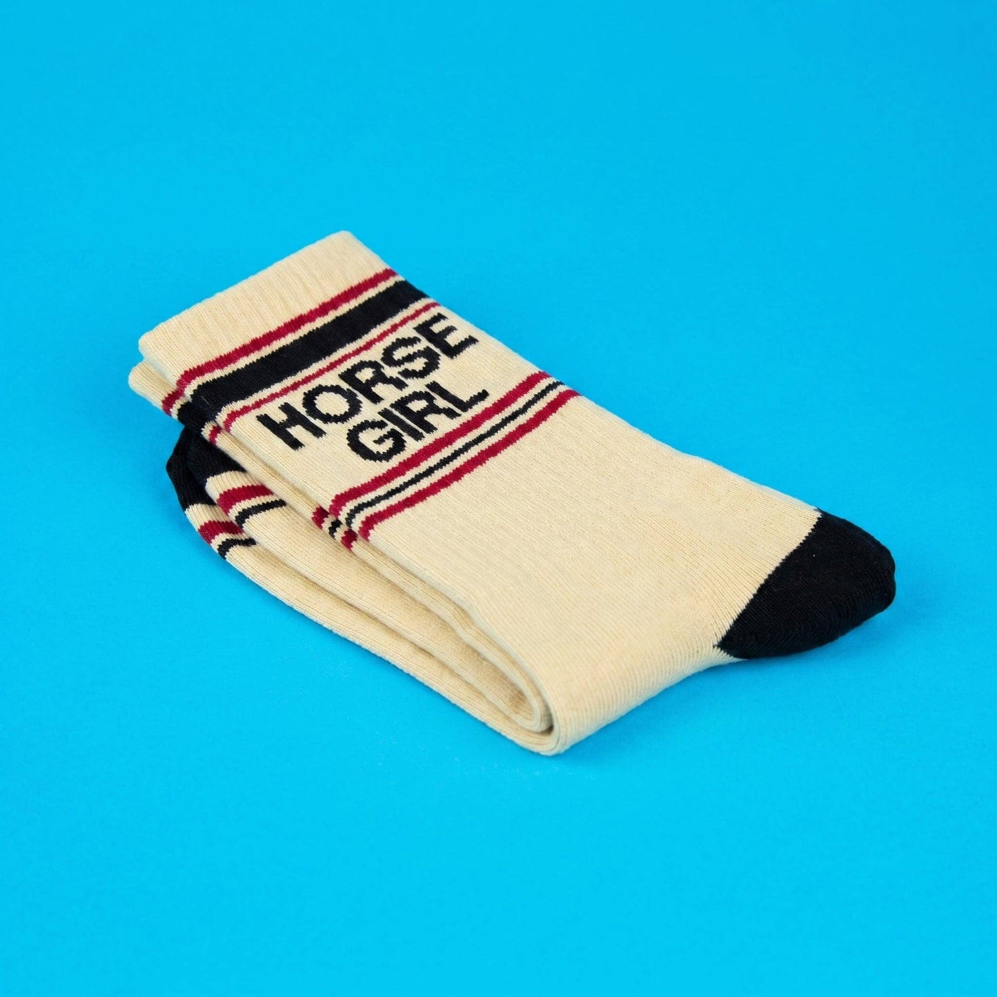 Horse Girl Gym Crew Socks