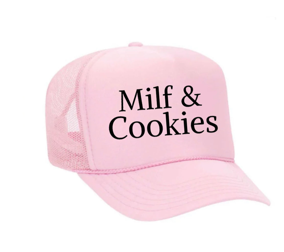 Milf & Cookies Trucker Hat