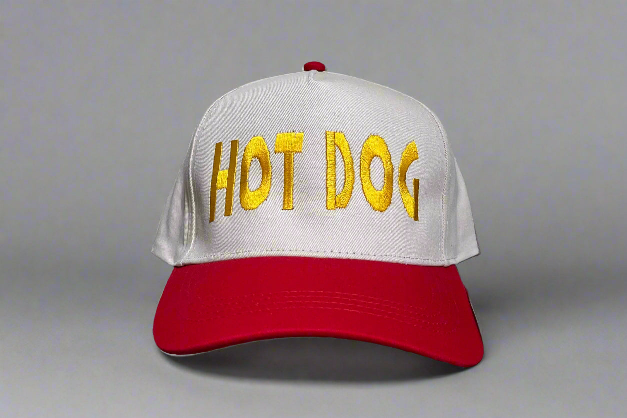 Hot Dog Embroidered Hat