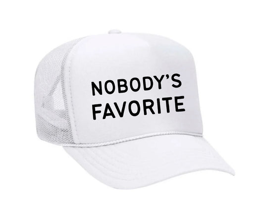 Nobody’s Favorite Trucker Hat