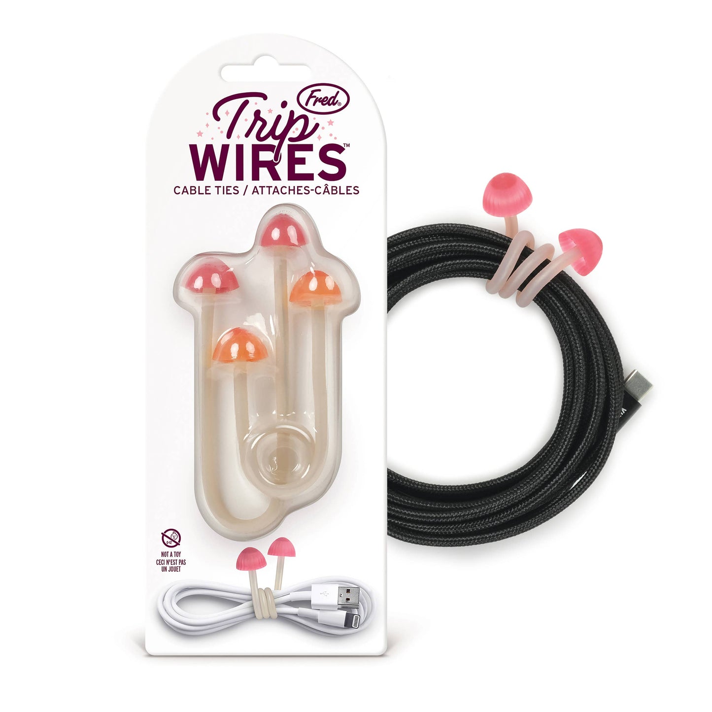 Trip Wires - Mushroom Cable Ties