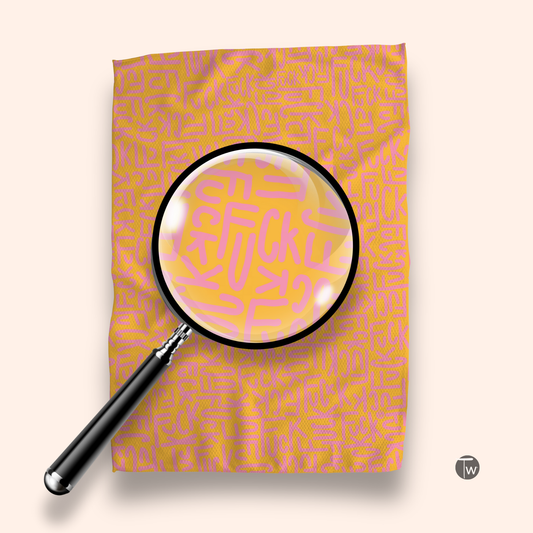 Psychedelic Graffiti Kitchen Towel