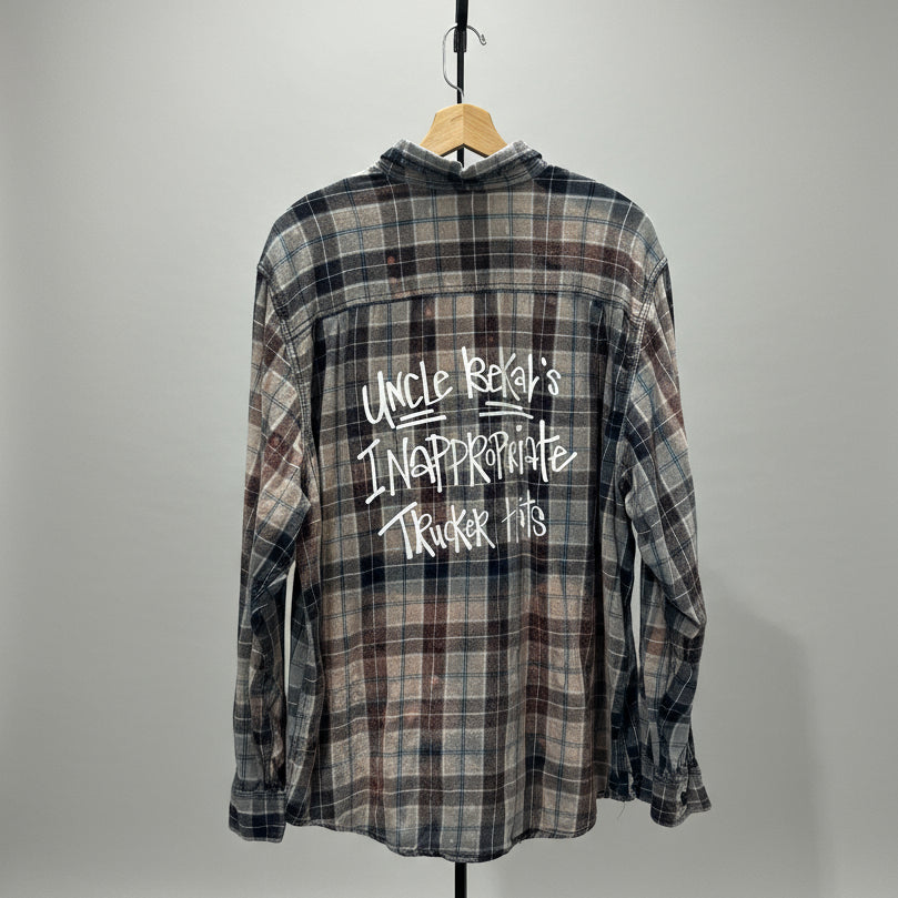Logo Bleached Flannel