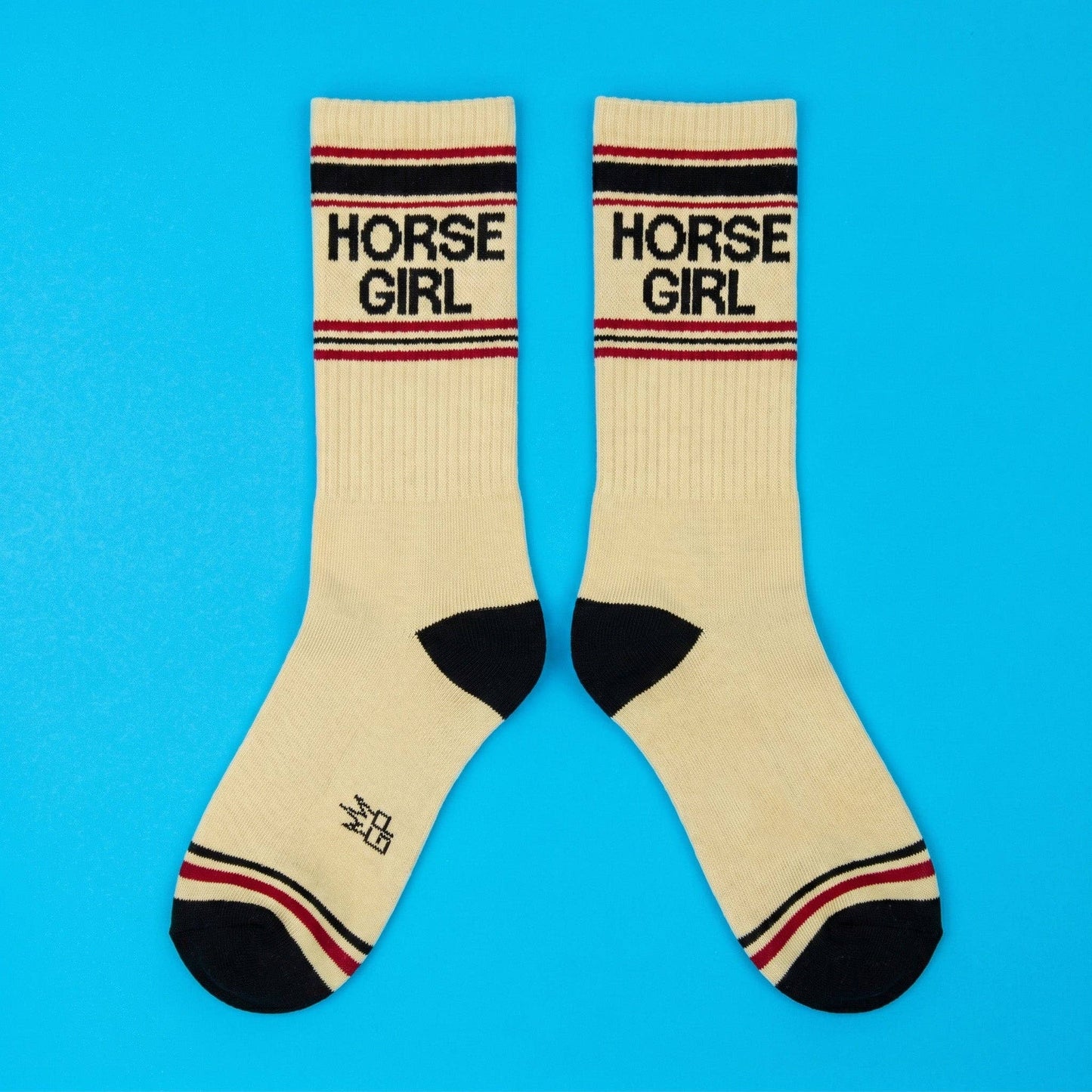 Horse Girl Gym Crew Socks