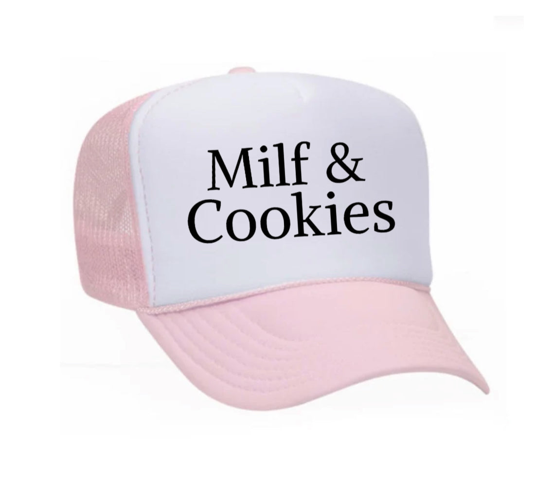 Milf & Cookies Trucker Hat