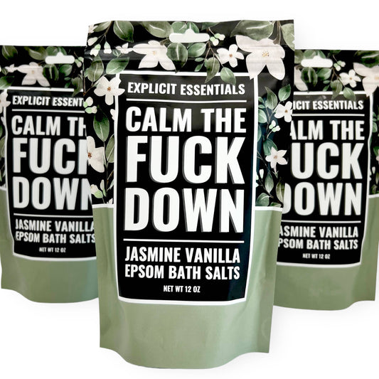 Calm The Fuck Down Bath Salts 12oz Bag