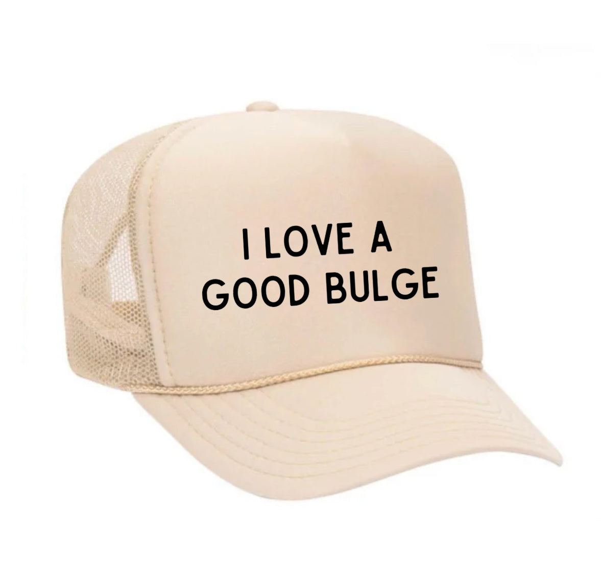 I Love A Good Bulge Trucker Hat