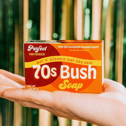 70s Bush Triple Milled Boxed Bar Soap | Funny Soap |Fun Gift