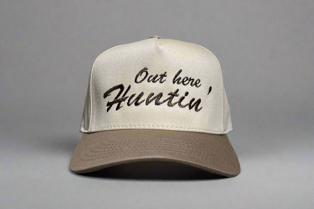 Out Here Huntin’ Embroidered Hat