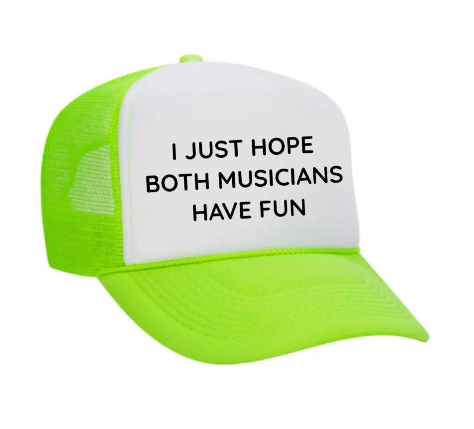 Both Musicians Trucker Hat