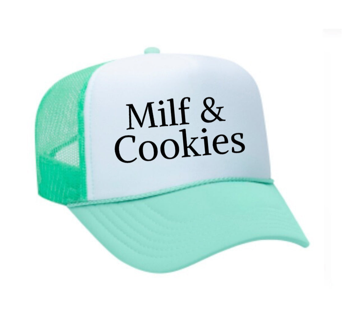 Milf & Cookies Trucker Hat