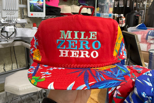 Mile Zero Hero Vintage Hawaiian Hat