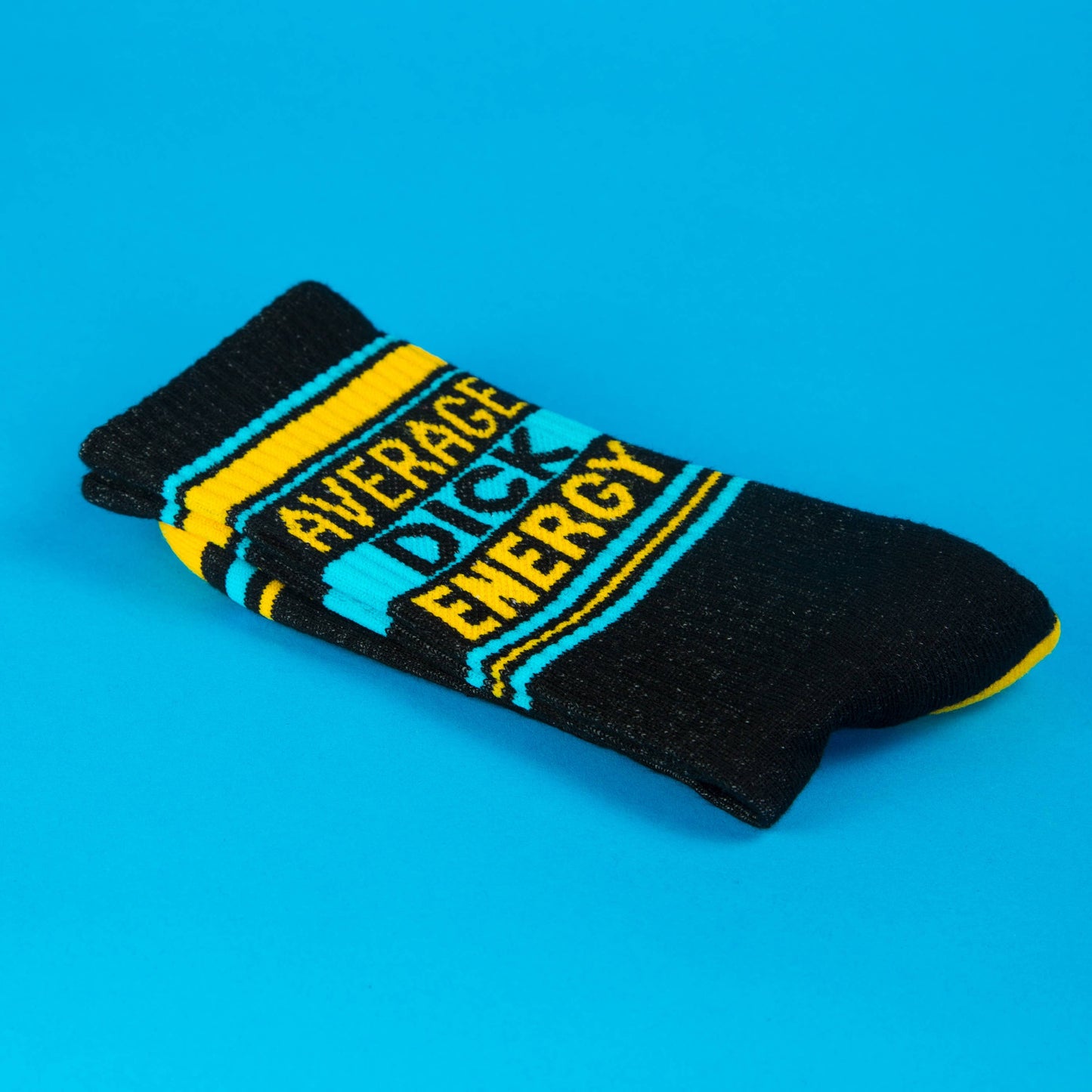 Average Dick Energy Gym Crew Socks