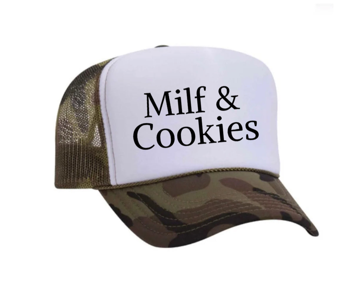 Milf & Cookies Trucker Hat