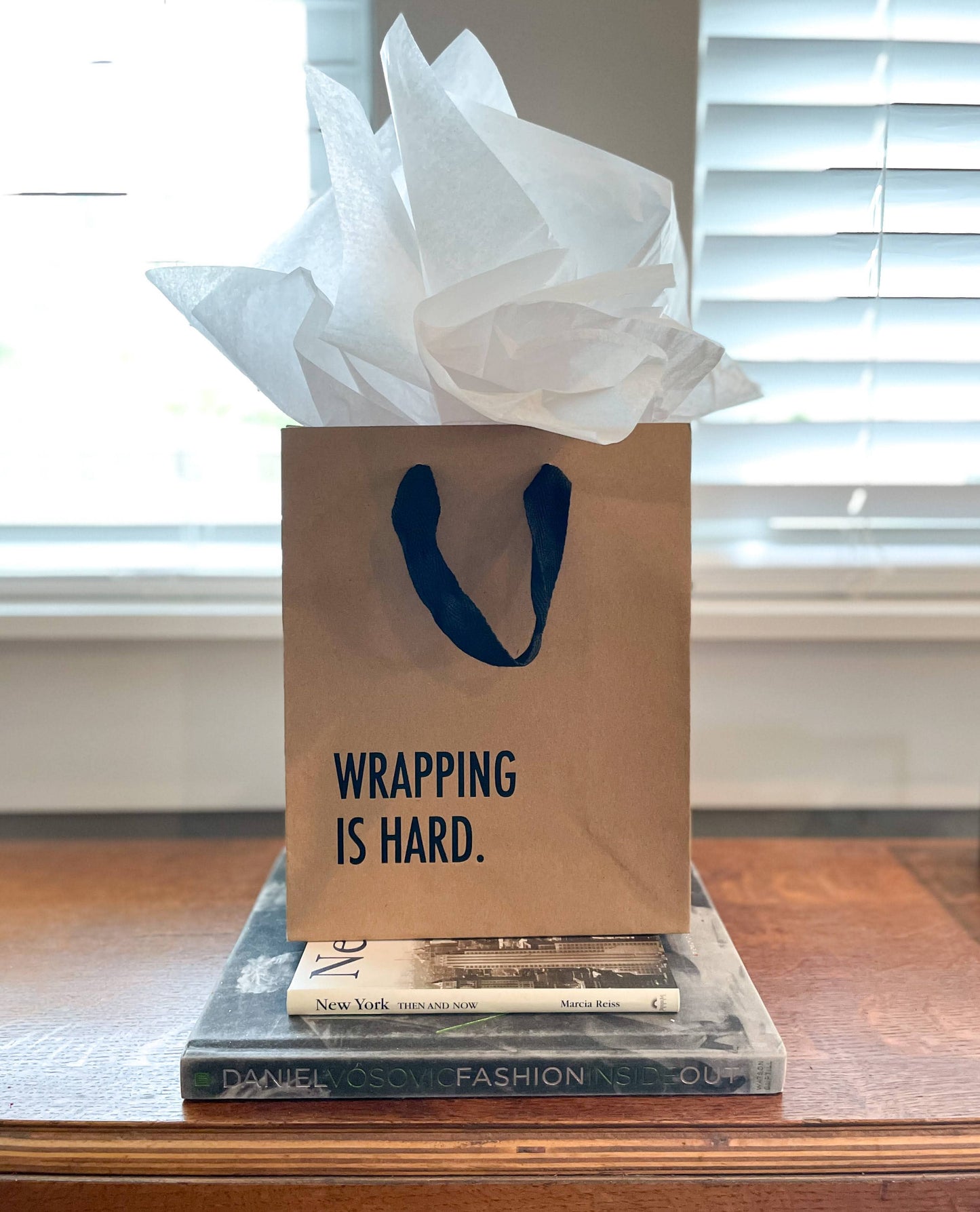 Wrapping is Hard Gift Bag