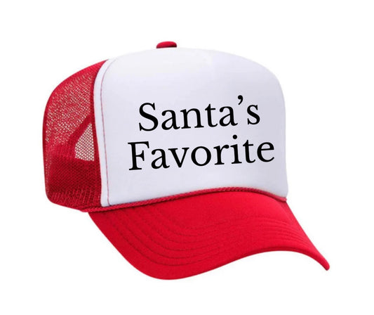 Santa’s Favorite Trucker Hat