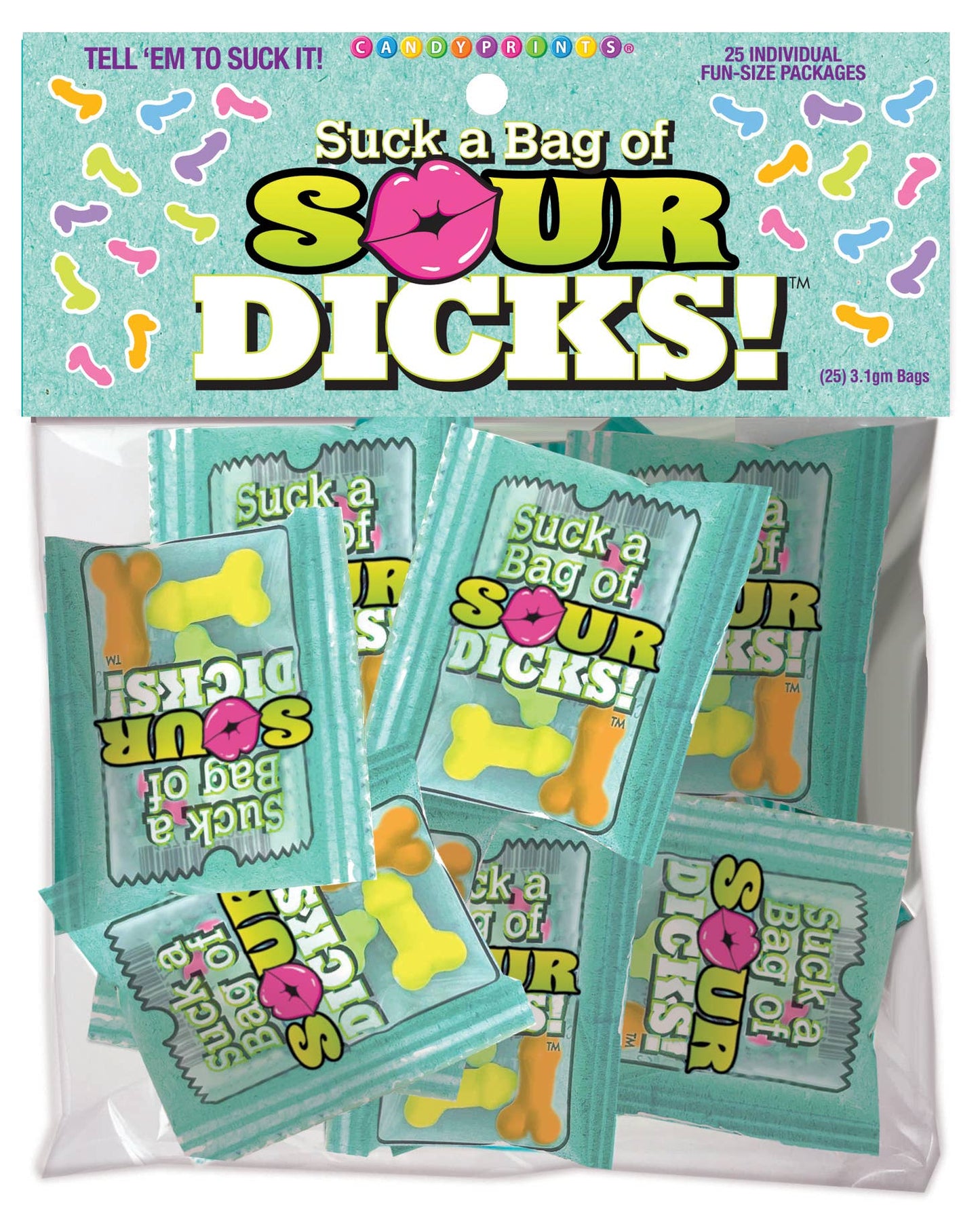 Suck a Bag of SOUR Dicks- Bag of 25