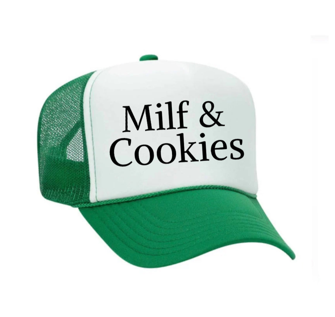 Milf & Cookies Trucker Hat